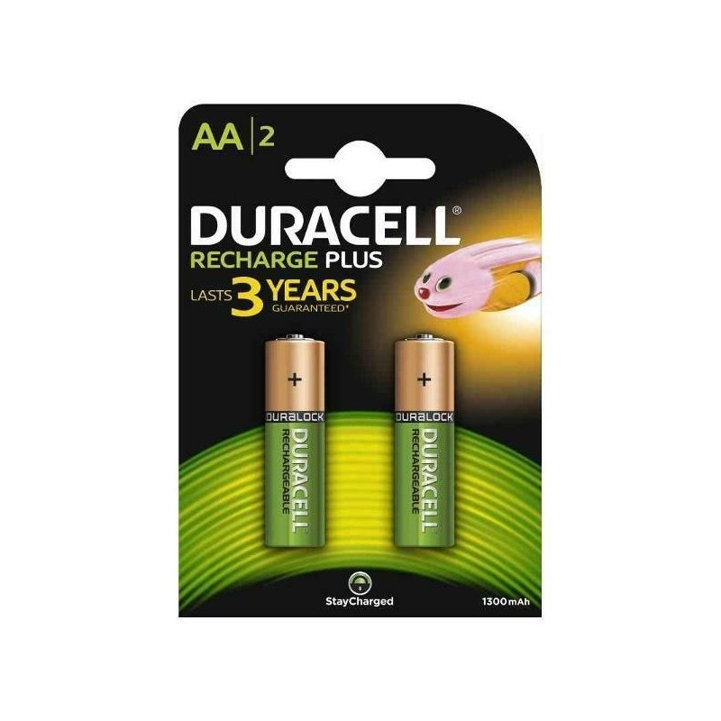 batteria ricaricabile stilo aa 1300 mah pz.2