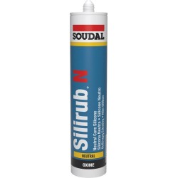 silicone neutro trasparente 310 ml.