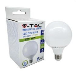 globo da 95 led 10w e27 6000 °k