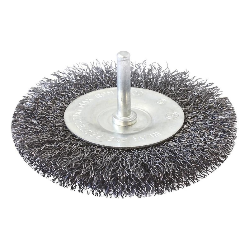 spazzola circolare acciaio mm.75 g.6