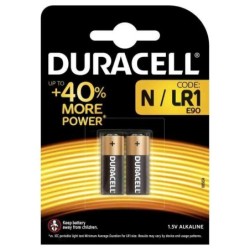 batteria duracell n 1.5 v mn9100 cf.2 pz.