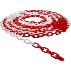 catena bianco rossa moplen 39x24 mm-ø6