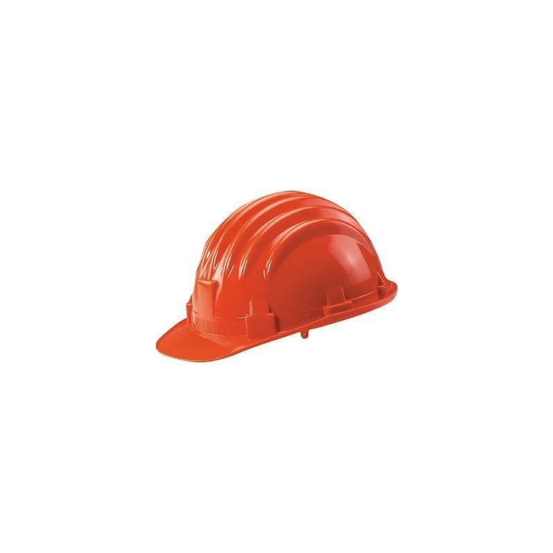 elmetto protettivo arancio