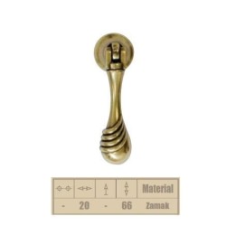 pendente zama bronzo sfumato