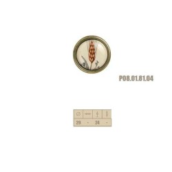 pomolo zama porcellana grano