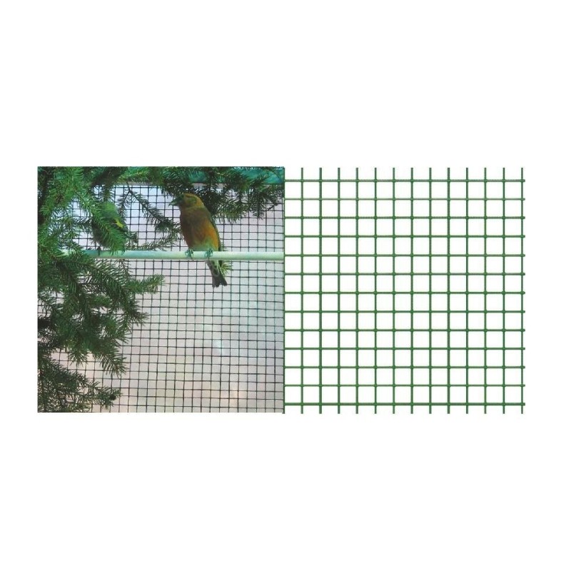 rete plastificata 12,5x12,5 h.0.8