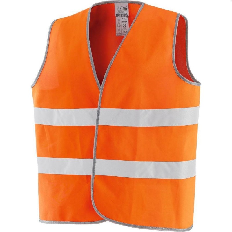 gilet alta visibilita arancio