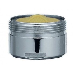 areatore maschio ottone cromato 24x1