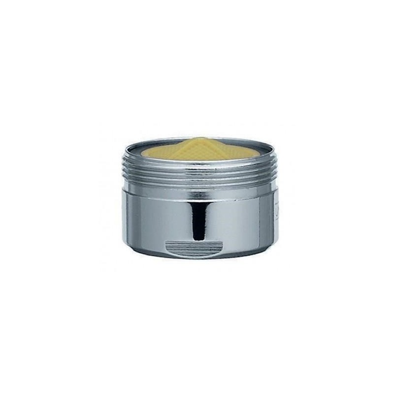 areatore maschio ottone cromato 24x1