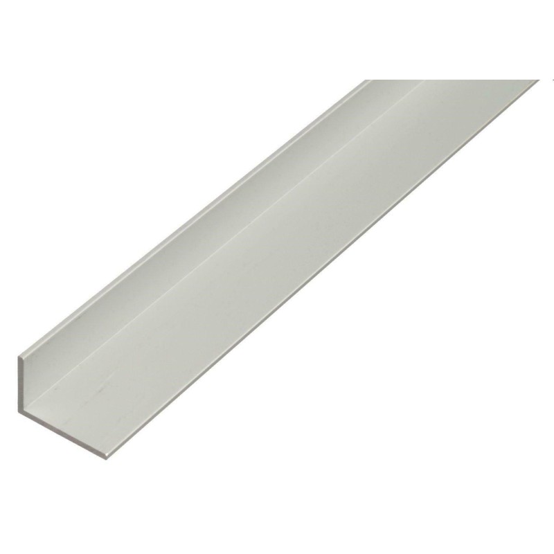 angolare alluminio 30x15 argento m.2