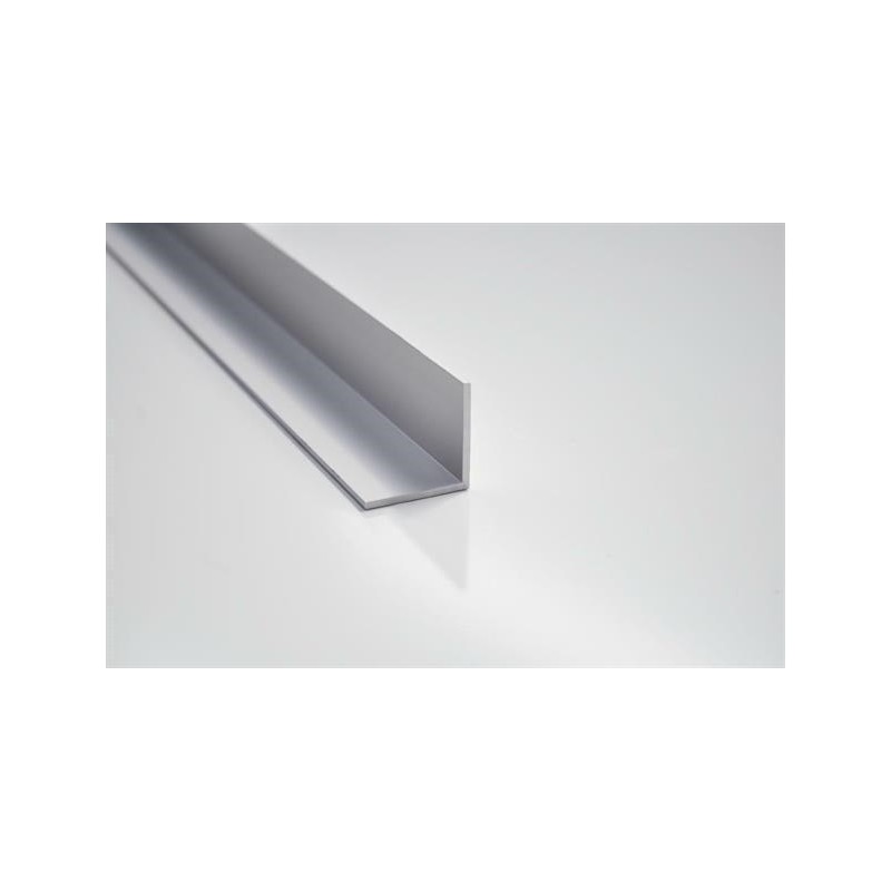angolare alluminio 30x30 argento m.2
