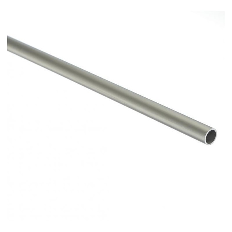 tubo alluminio tondo mm.8 argento m.2