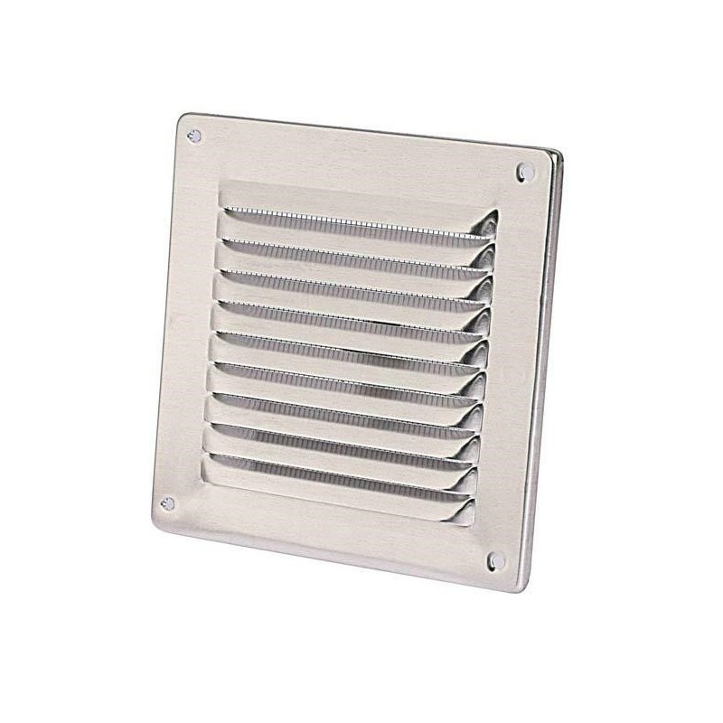 griglia in alluminio 140x140 mm con rete