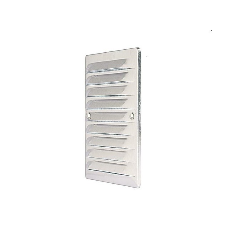 griglia in alluminio 230x230 mm con rete