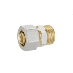 raccordo a stringere diritto m.3/4x26 multistrato