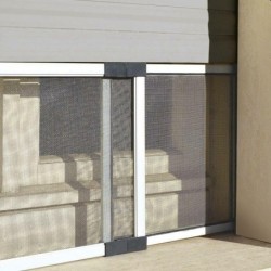 zanzariera estensibile con spazzolino 50x70