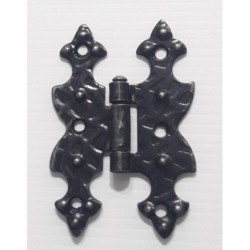 cerniera piana ferro nera 67x40