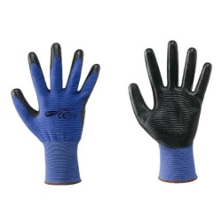 guanto filo continuo spalmato nitrile