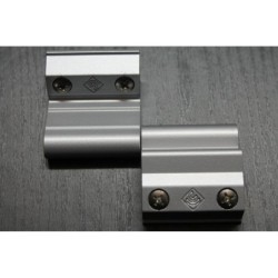cerniera r40 top rapid argento c/b