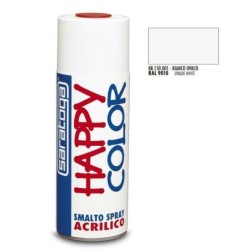 bomboletta spray bianco opaco ral 9010 ml.400