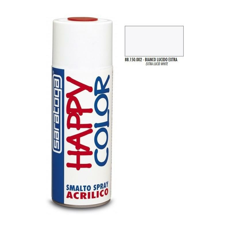 bomboletta spray bianco lucido extra ml.400