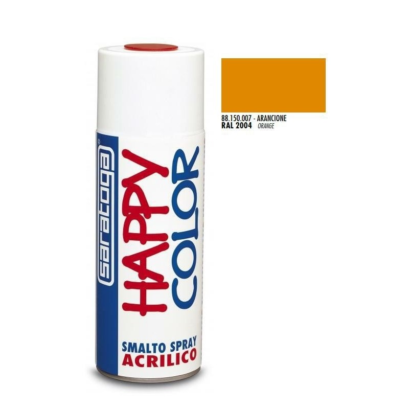 bomboletta spray arancione ral 2004 ml.400