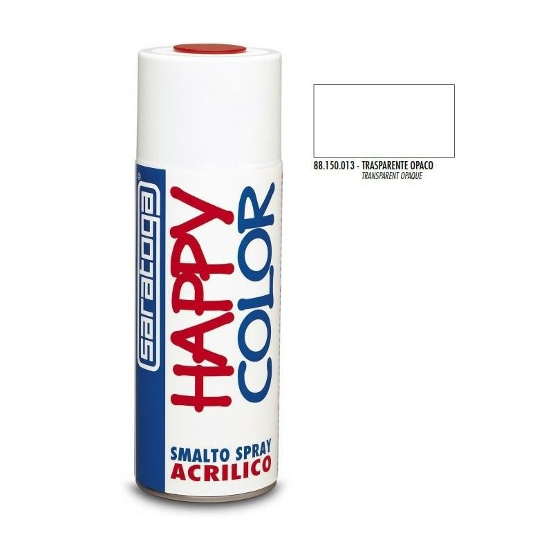 Bomboletta Spray Trasparente Opaco 400 Ml