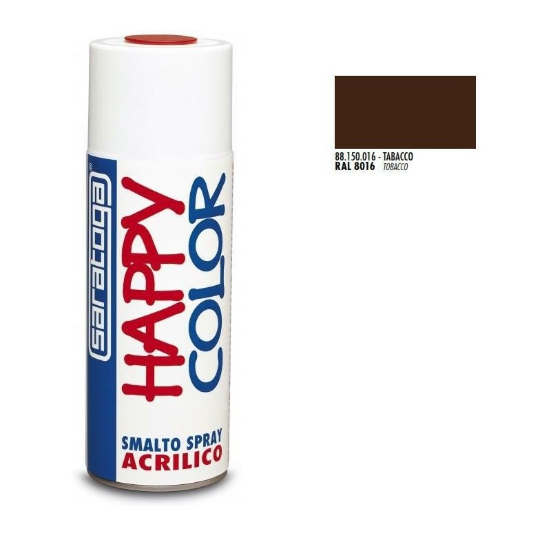 bomboletta spray tabacco ral 8016 ml.400