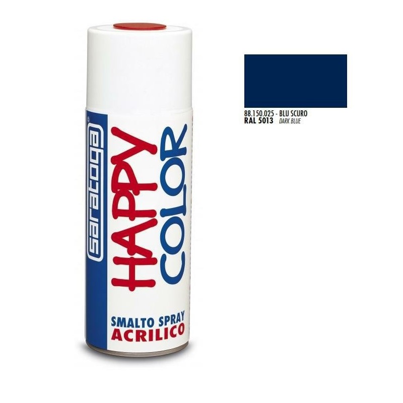 bomboletta spray blu scuro ral 5013 ml.400