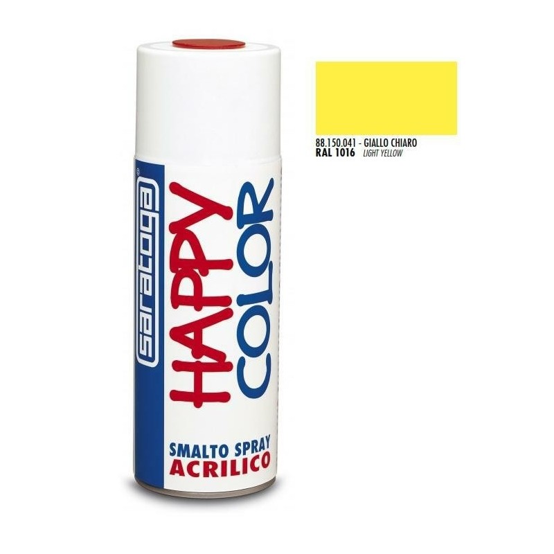 bomboletta spray giallo chiaro ral 1016 ml.400