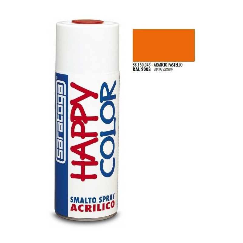 bomboletta spray arancio past.ral 2003 ml.400
