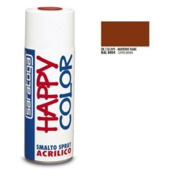 bomboletta spray marrone rame ral 8004 ml.400