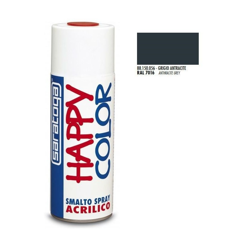 bomboletta spray grigio antrac.ral 7016 ml.400