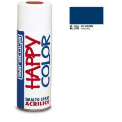 bomboletta spray blu genziana ral 5010 ml.400