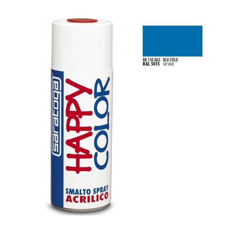 bomboletta spray blu cielo ral 5015 ml.400