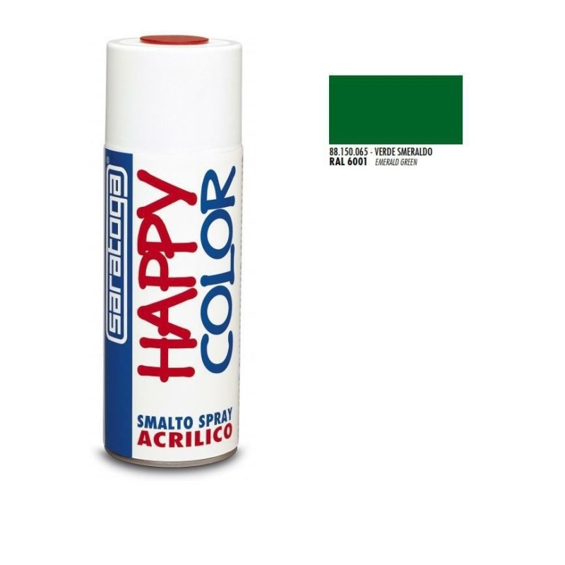 bomboletta spray verde smeraldo ral 6001 ml.400