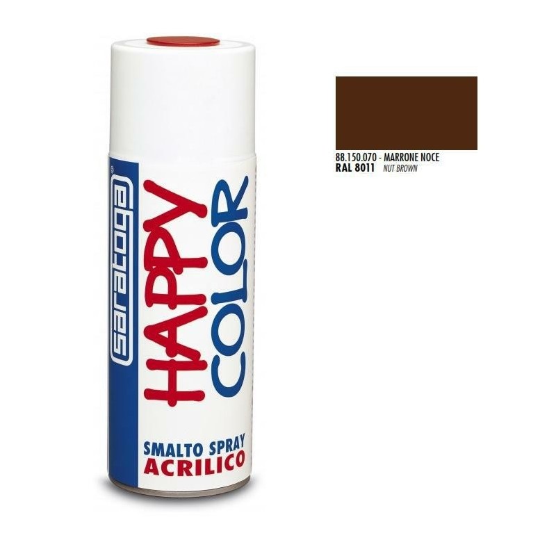 bomboletta spray marrone noce ral 8011 ml.400