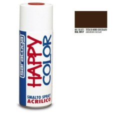 bomboletta spray marrone ciocc.ral 8017 ml.400