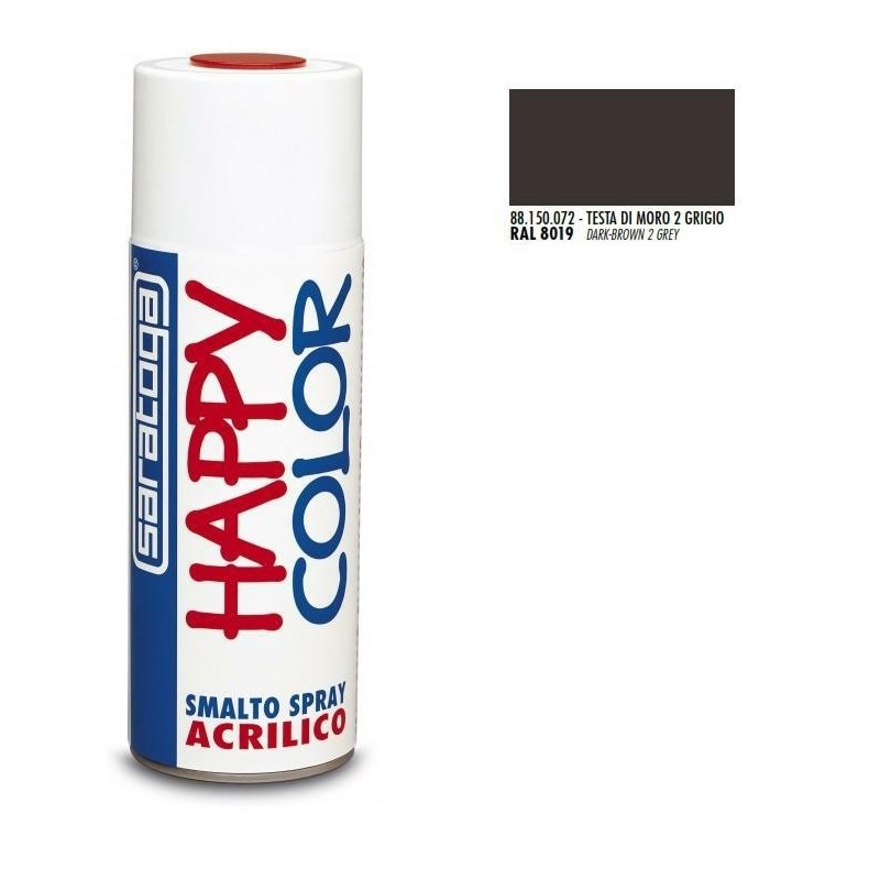 bomboletta spray testa di moro ral 8019