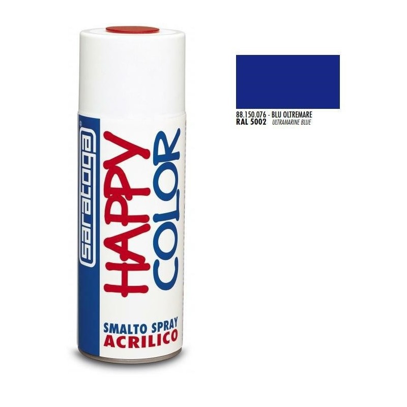 bomboletta spray blu oltremare 400 ml.