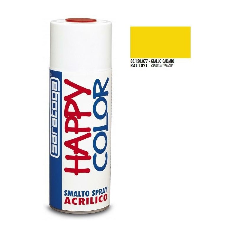 bomboletta spray giallo cadmio ml.400