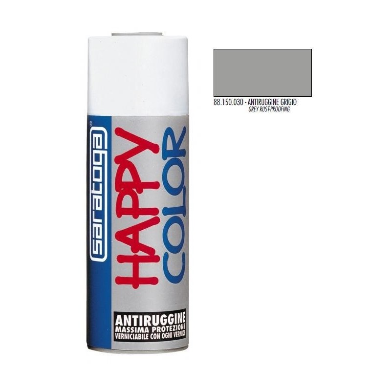 bomboletta spray antiruggine grigio ml.400