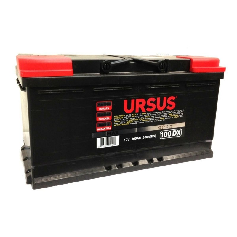 batteria ursus max 100 dx