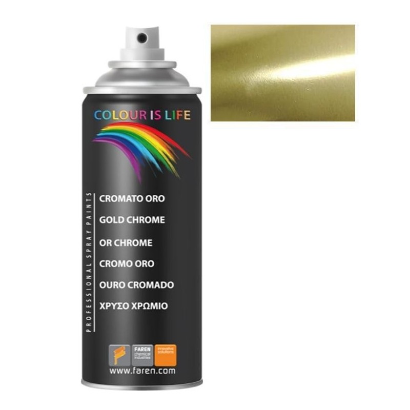 bomboletta spray oro specchiante 400 ml