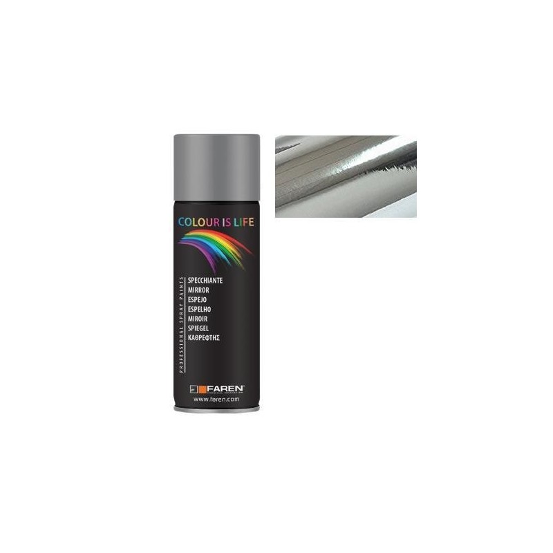 bomboletta spray effetto cromatura 400 ml