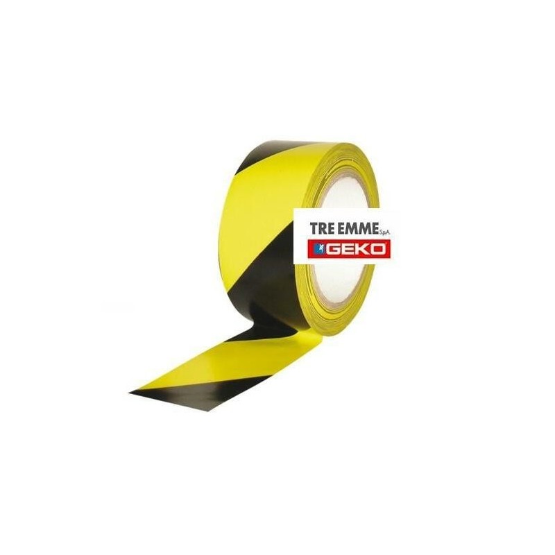 nastro adesivo giallo nero 50x33