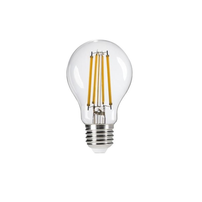lampadina goccia filamento a led e27 8w 3000°k