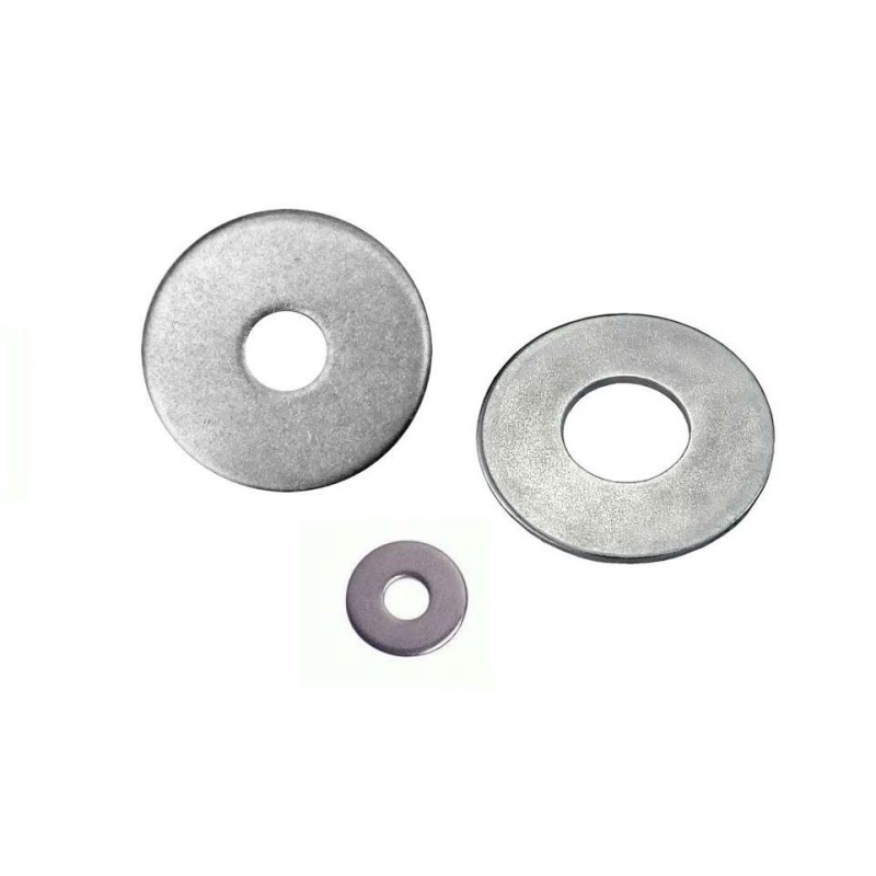 rondella larga acciaio inox a2 da 5x15