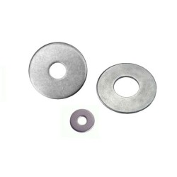 rondella larga acciaio inox a2 da 6x18