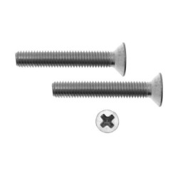 viti a croce tps din 965 inox a2 m. 6x80